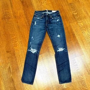 rag & bone Dre low rise slim Boyfriend- size 23